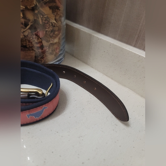 Vineyard vines belt Martha's Vineyard Map Sz 34 - Picture 2 of 8